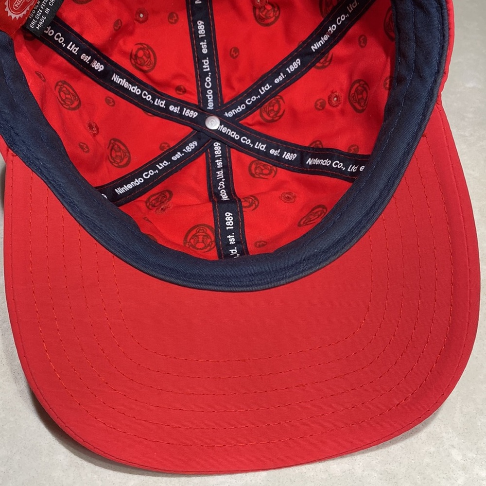Nintendo World NYC Exclusive New York Limited Logo Official Hat Cap Red⭐️⭐️⭐️⭐️ - Picture 14 of 17